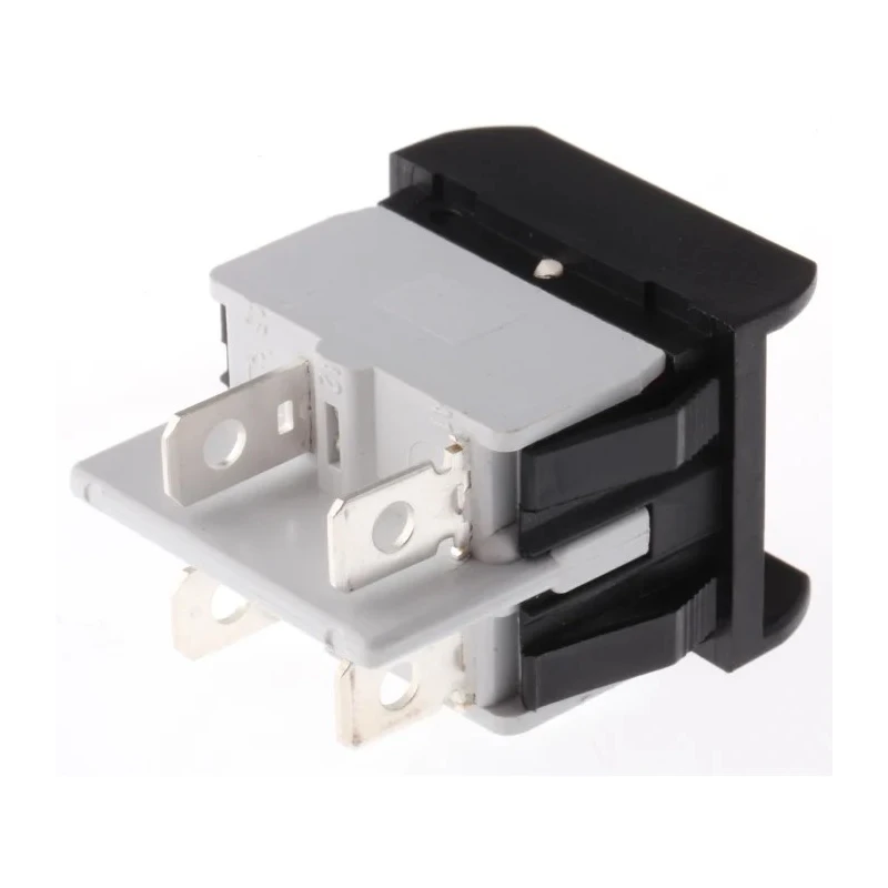 APEM Illuminated DPST On-Off On-Off Rocker Switch Panel 22 x 30 mm Melamine Housing 16A 250V AC 2641LP/2A23621L220V