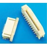 Molex 0.5 mm Pitch 28 Way Right Angle Surface Mount FPC Connector, Phosphor Bronze Contacts, Gold Plating, Nylon 52435-2871