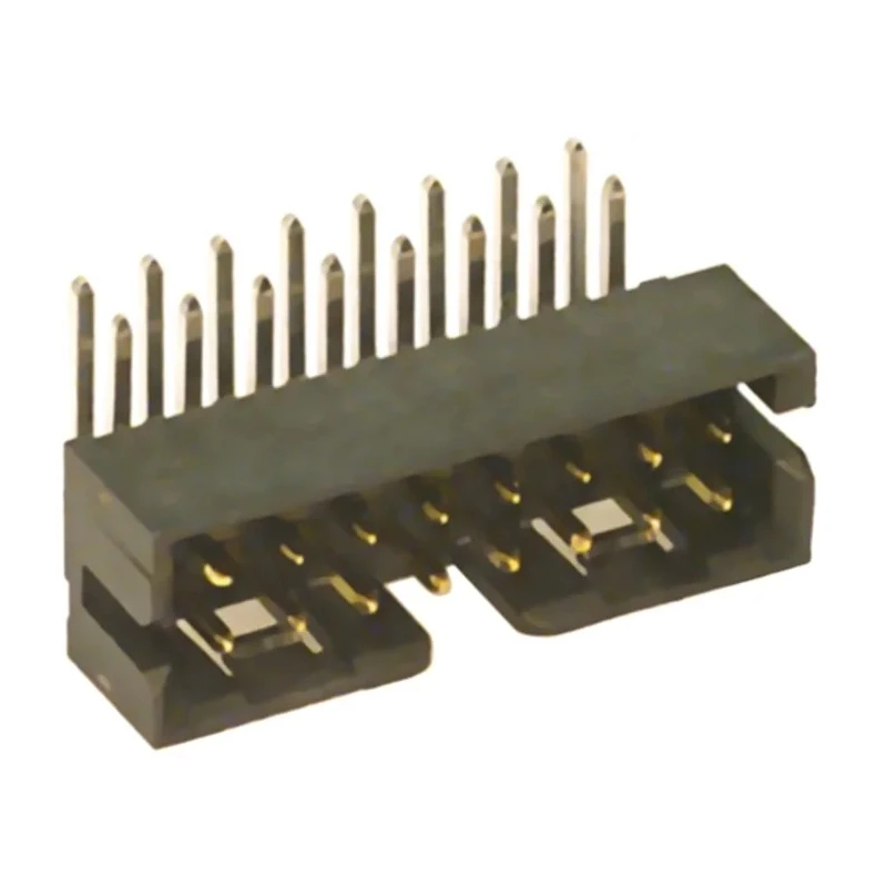 Molex Milli-Grid Series Right Angle Through Hole PCB Header, 20 Contacts, 2 mm Pitch, 2 Row, Shrouded 87833-2020
