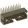 Molex Milli-Grid Series Right Angle Through Hole PCB Header, 20 Contacts, 2 mm Pitch, 2 Row, Shrouded 87833-2020