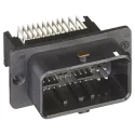 Molex CMC Automotive Connector Header 48 Way Solder Termination Nylon Housing Brass Contacts Tin Plating 36638-0003