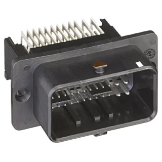 Molex CMC Automotive Connector Header 48 Way Solder Termination Nylon Housing Brass Contacts Tin Plating 36638-0003