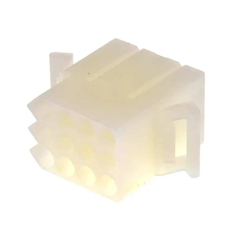 Molex Standard .093" Female Connector Housing, 5.03 mm Pitch, 12 Way, 3 Row Straight 03-09-1121