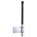 Mobilemark 2.4 GHz High Vibration Omni-Directional WiFi Antenna Wall/Pole Mount with Type N Female Connector OD3-2400MOD2-BLK