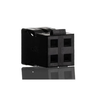 Molex Milli-Grid Female Connector Housing 2 mm Pitch 4 Way 2 Row Straight 51110-0460
