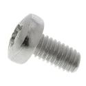 RS PRO Pozidriv Pan Stainless Steel Machine Screw M4 Thread 8 mm Length A2 Grade 797-6197