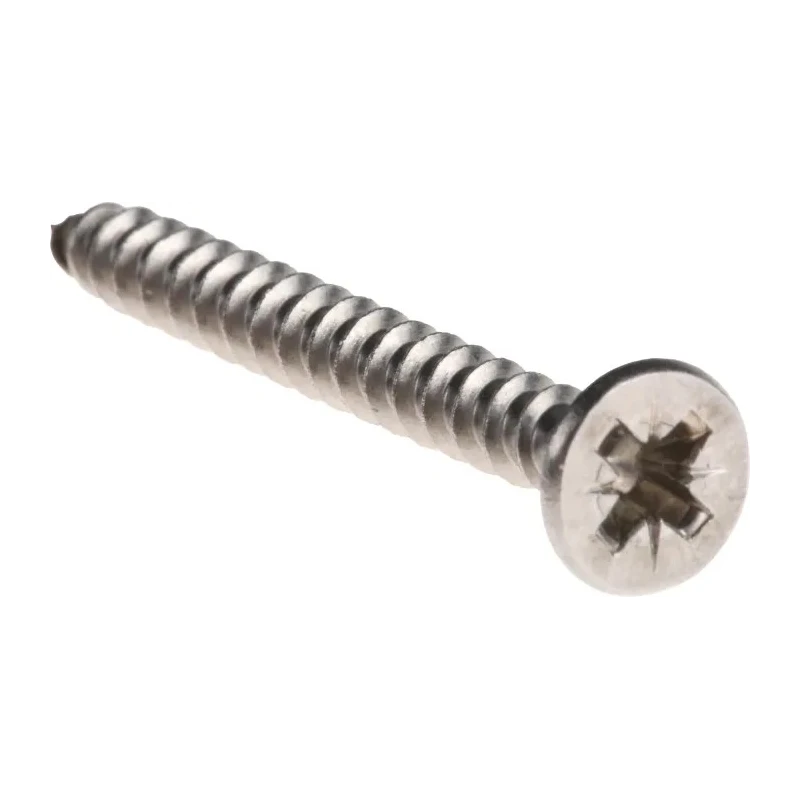 RS PRO Pozidriv Countersunk Stainless Steel Wood Screw 4 mm Thread 40 mm Length 797-6226