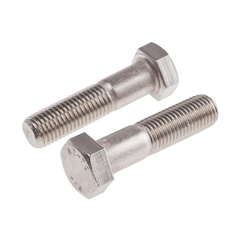 RS PRO Plain Stainless Steel Hex Bolt Thread M16 Length 65 mm Grade 304 DIN 931 797-6301