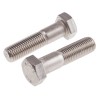 RS PRO Plain Stainless Steel Hex Bolt Thread M16 Length 65 mm Grade 304 DIN 931 797-6301