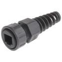 Amphenol Industrial Strain Relief Accessory for RJ45 Connector Nylon Black RCP-00AMMA-TLM7001