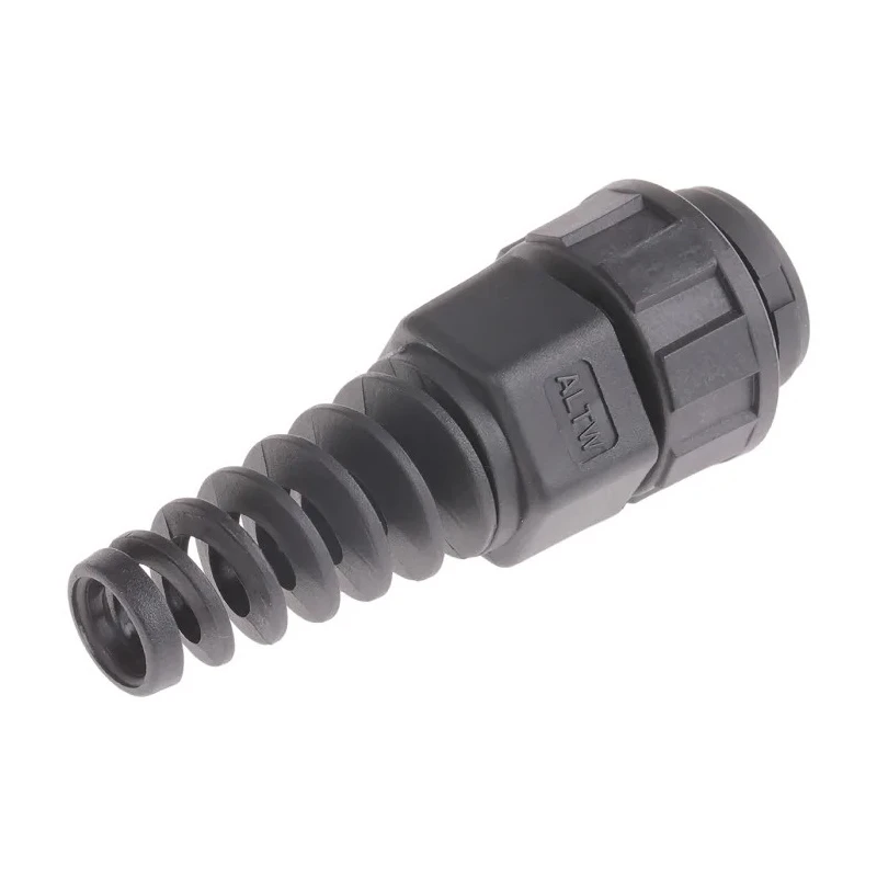 Amphenol Industrial Strain Relief Accessory for RJ45 Connector Nylon Black RCP-00AMMA-TLM7001