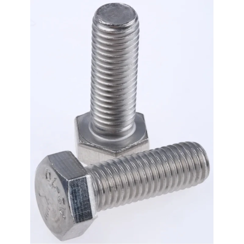 RS PRO Stainless Steel Hex Bolt Metric M12 x 35 mm Plain Finish A2 Grade DIN 933 797-6333