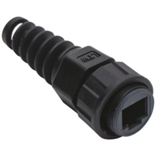 Amphenol Industrial ROP Series RJ45 Connector Male Cable Cat5e Unshielded Straight IP67 RJ45