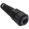 Amphenol Industrial ROP Series RJ45 Connector Male Cable Cat5e Unshielded Straight IP67 RJ45
