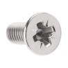 RS PRO Pozidriv Countersunk Stainless Steel Machine Screw 10 mm M4 797-6358