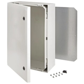 Fibox ARCA Series Polycarbonate Wall Box IP66 Rated with Key Lock and Mounting Plate 800mm x 600mm x 300mm 
