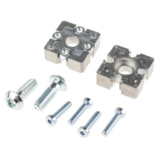 Bosch Rexroth M6, S12 End Connector Connecting Component Strut Profile 40 mm Groove Size 10 mm 3842532196