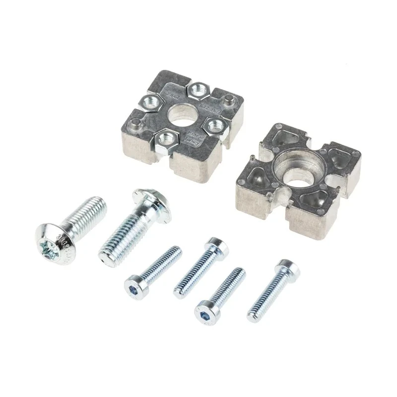 Bosch Rexroth M6, S12 End Connector Connecting Component Strut Profile 40 mm Groove Size 10 mm 3842532196