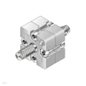 Bosch Rexroth M6, S12 End Connector Connecting Component Strut Profile 40 mm Groove Size 10 mm 3842532196