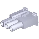 Molex Standard .093" Female Connector Housing 4.2 mm Pitch 3 Way 1 Row Straight 39-03-6035