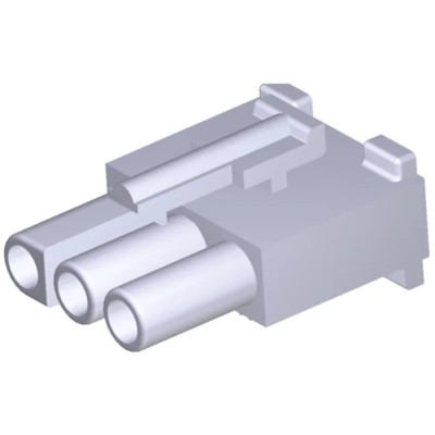 Molex Standard .093" Female Connector Housing 4.2 mm Pitch 3 Way 1 Row Straight 39-03-6035