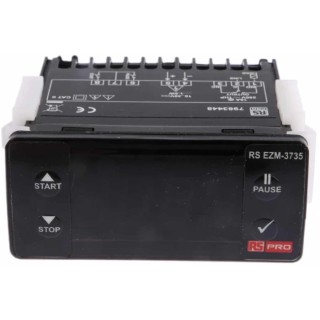 RS PRO Clamp Timer Relay, 1-Contact, 10 to 30 V dc, 1-Function, NC, SPST Switch Configuration 798-3448