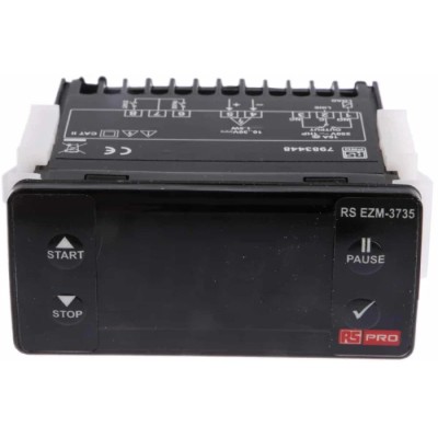 RS PRO Clamp Timer Relay, 1-Contact, 10 to 30 V dc, 1-Function, NC, SPST Switch Configuration 798-3448