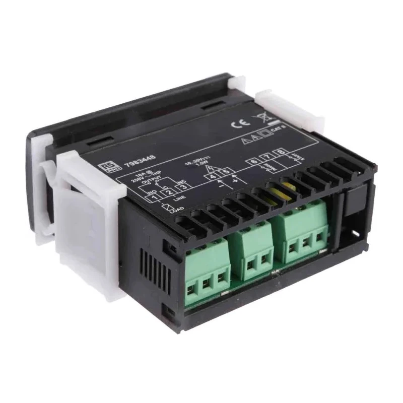 RS PRO Clamp Timer Relay, 1-Contact, 10 to 30 V dc, 1-Function, NC, SPST Switch Configuration 798-3448