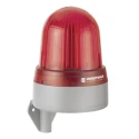 Werma 433 Series Red Sounder-Beacon Combination IP65 230V AC/DC Bracket 112 dB @ 1m Electronic 433.100.70