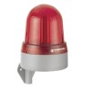 Werma 433 Series Red Sounder-Beacon Combination IP65 230V AC/DC Bracket 112 dB @ 1m Electronic 433.100.70