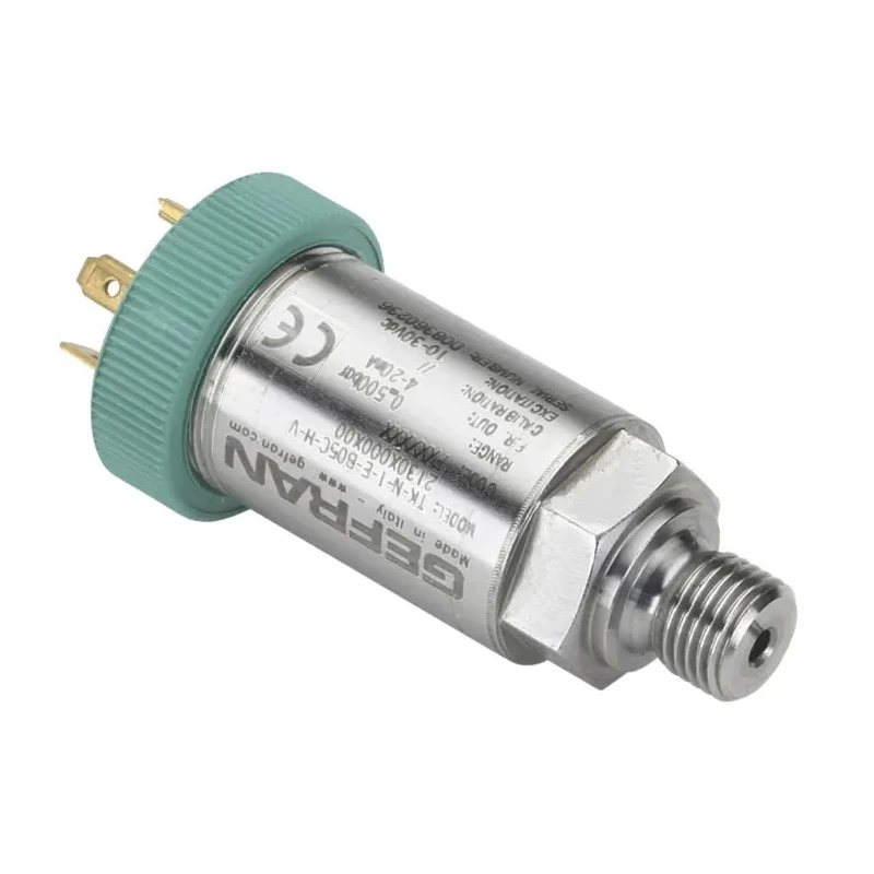 Gefran TK Series Pressure Sensor Current/Voltage Output 0 bar to 60 bar F032761/ TK-E-1-E-B06D-H-V 2130X000X00
