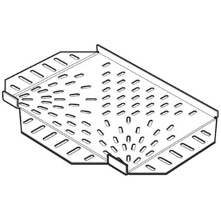 Legrand Stainless Steel Light Duty Equal Tee Cable Tray Accessory 150mm Width, 12mm Depth SST150S