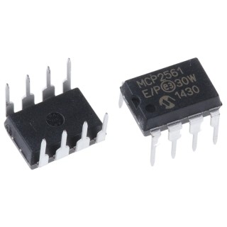 Microchip CAN Transceiver 1 Mbps 8-Pin PDIP Through Hole MCP2561-E/P