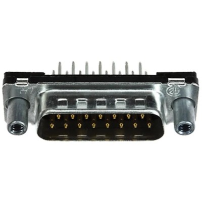 TE Connectivity AMPLIMITE HD-20 15 Way Straight Through Hole D-Sub Connector 2.743 mm Pitch 1-5747872-6