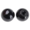 RS PRO Black Duroplast Ball Clamping Knob Threaded Hole 19 mm Diameter 686-014