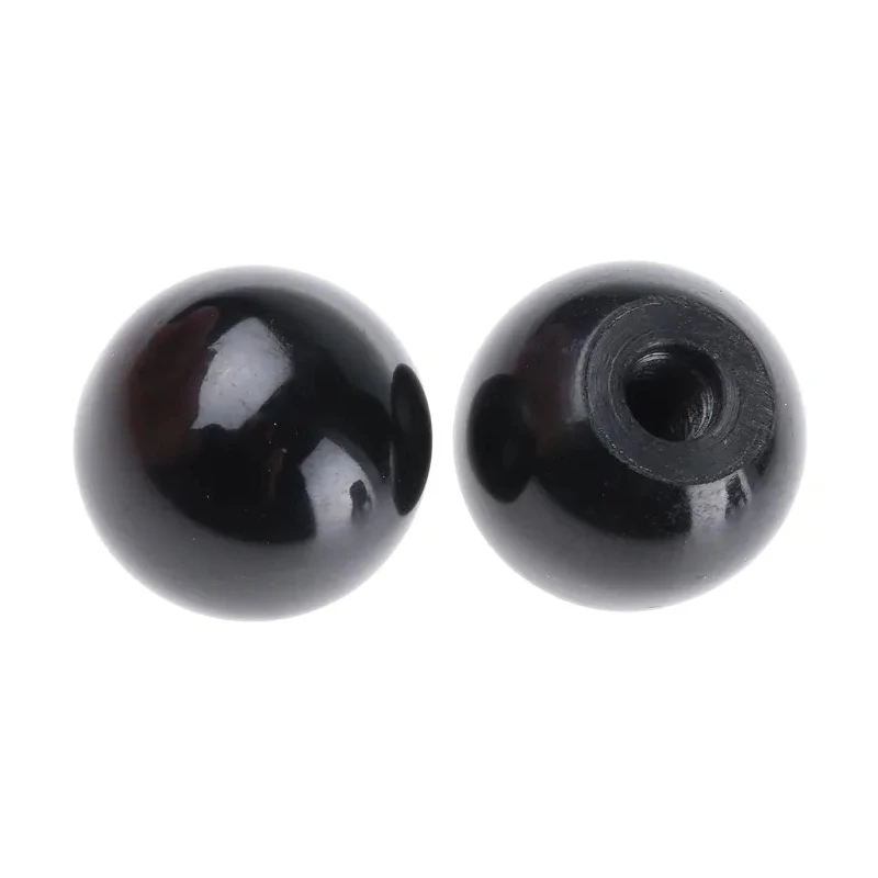 RS PRO Black Duroplast Ball Clamping Knob Threaded Hole 19 mm Diameter 686-014