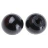 RS PRO Black Duroplast Ball Clamping Knob Threaded Hole 19 mm Diameter 686-014