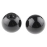RS PRO Black Duroplast Ball Clamping Knob M10 Threaded Hole Black Body Diameter 44 mm 686-058