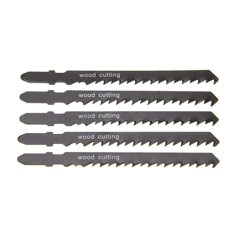 RS PRO Professional 6 Teeth Per Inch Wood Cutting 100 mm High Carbon Steel Jigsaw Blade Pack of 5 799-9370