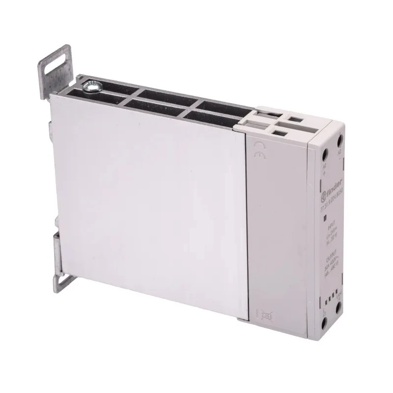 Finder Series 77 Solid State Relay, DIN Rail Mount, 30 A Load, 480 V AC Load, 24 V DC Control 77.31.9.024.8050