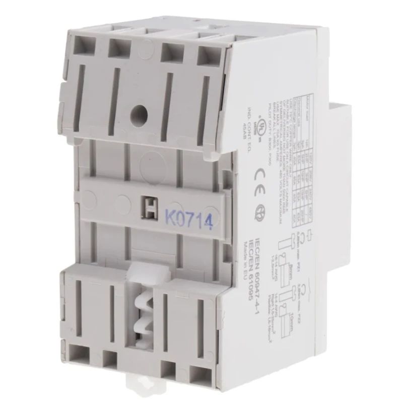 Finder 22 Series Contactor 24V AC/DC Coil, 4-Pole, 63A Current, 6 VA Power Rating, 3 NO/1 NC, 400V AC/480V 22.64.0.024.4710