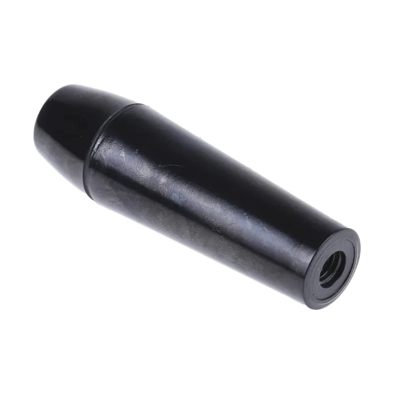 RS PRO Industrial Tapered Handle Lever, Female Thread M8 x 14 mm, Duroplast Material, Black, Model 686-250