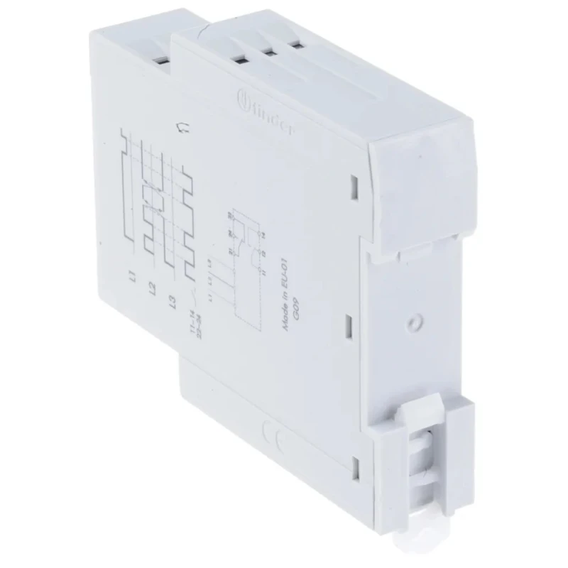 Finder Monitoring Relay 3 Phase DPDT DIN Rail 480V AC 70.62.8.400.0000