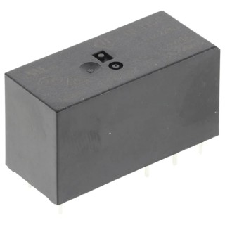 RS PRO 12V DC Coil PCB Power Relay, DPDT Contact Configuration, 8A Switching Current, Silver Alloy Contacts 8004441P