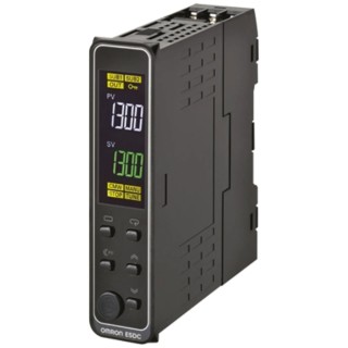 Omron DIN Rail PID Temperature Controller 4 Input, 2 Output SSR Solid State Relay Logic 100V ac 240V ac On-Off E5DC