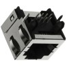 Molex 44620 Series RJ45 Connector Female Shielded Cat3 Right Angle Through Hole 1 Port 8 Way RJ45