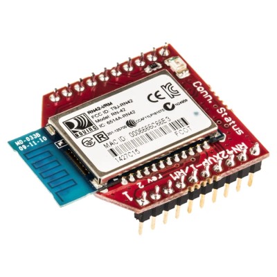 Microchip RN42XVP-I/RM Bluetooth Chip 2.1, Class 2, 4 dBm Output Power, USB & UART Interface RN42XVP-I/RM