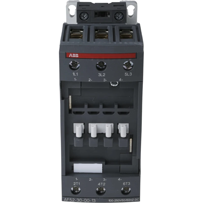ABB AF52 Contactor with 230V AC Coil, 3-Pole, 100 A, 22 kW Power Rating, 3 NO Contacts, 690V AC Contact Voltage AF52