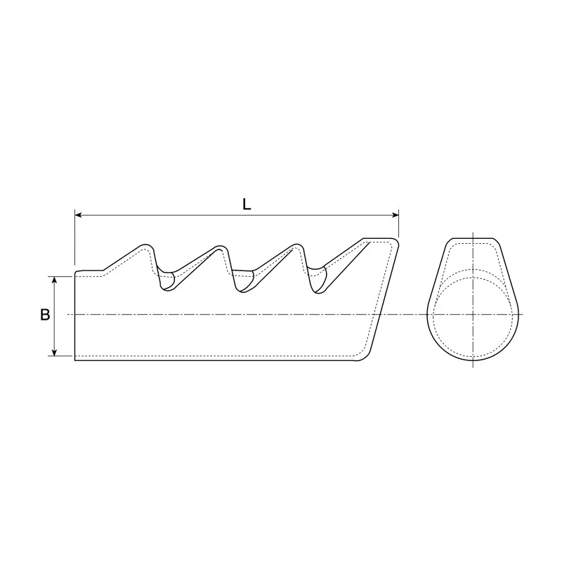 RS PRO Black Plastic Hand Grip 110 mm 686-705