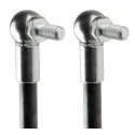 Camloc Gas Springs Steel Gas Strut with Ball & Socket Joint, 645mm Extended Length, 300mm Stroke Length SWV1080800029